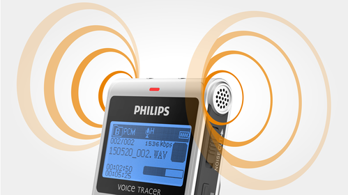 Stereo MP3 recording for excellent sound quality