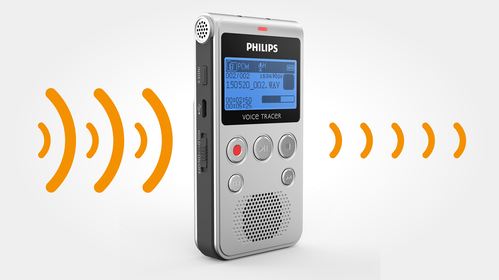 Noise Cut feature for crystal clear recordings
