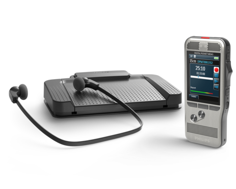 PocketMemo Dictation and Transcription Set