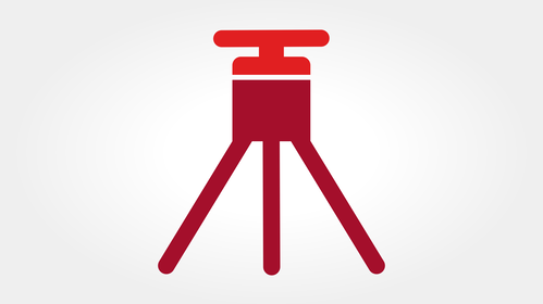 Device can be attached to a tripod for extra convenience