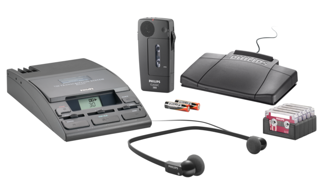 PocketMemo dictation and transcription set