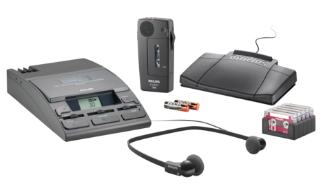 PocketMemo dictation and transcription set